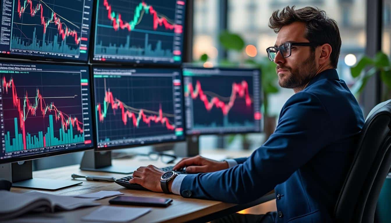Illustration: Comprendre la baisse de l’indice phare de la Bourse de Paris