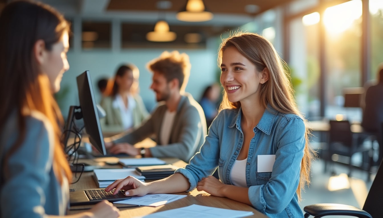 Illustration: Explorer les différents types de jobs étudiants en banque pour bien choisir son poste